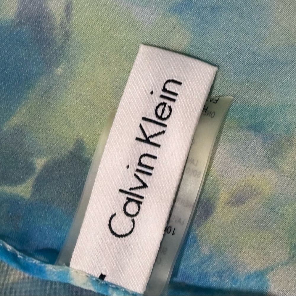 ❤️Calvin Klein Watercolor Scarf - Picture 5 of 6